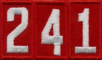 241 uniform numerals