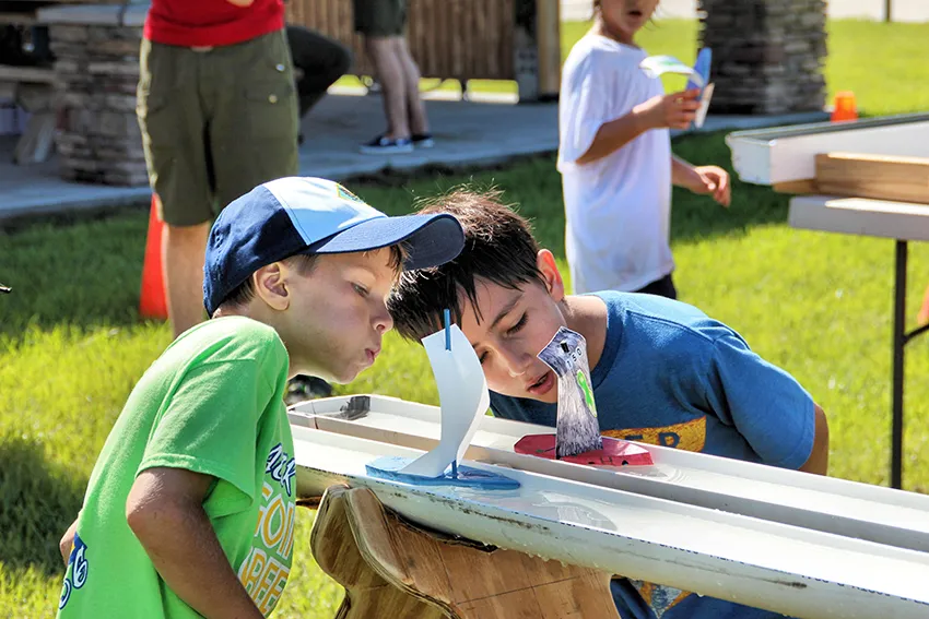 Rain Gutter Regatta